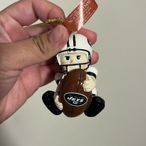 New York JETS Football Hanging Ornament Football Acrylic NEW Officially Licensed